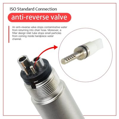 LED High Speed ​​Hand Piece Quadruple Spray Air Turbine