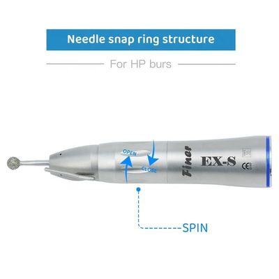Alat Implan Gigi Tahan Lama CE, Gigi Handpiece Bedah Serat Optik Lurus