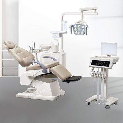 Unit Kursi Gigi Listrik Optik 220V/110V Bantalan Kulit