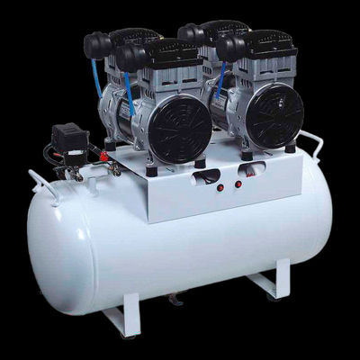 60L 10A 1-To-5 Dental Air Compressor Untuk Klinik Bebas Minyak Senyap