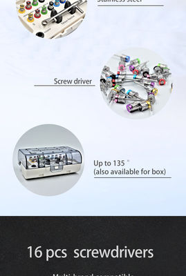 Set Alat Implan Gigi Autoclavable Obeng Ringan