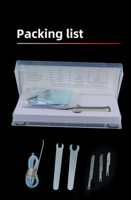 CE Portable Contra Angle Dental Handpiece, Handpiece Implan Gigi Multifungsi