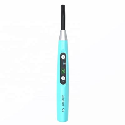Portable DC 5V 1A Dental Curing Light Multicolor Panjang Gelombang 385-515nm