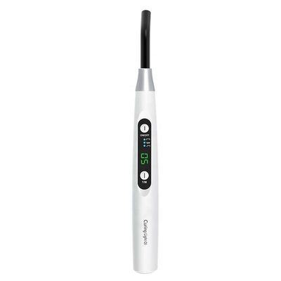 Portable DC 5V 1A Dental Curing Light Multicolor Panjang Gelombang 385-515nm