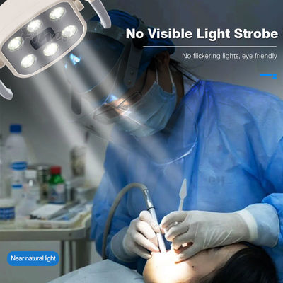 Metal ABS 9W Dental Chair Light Illuminating Device Untuk Kedokteran Gigi Garansi 1 Tahun