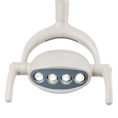 Lampu Kursi Gigi Suhu Warna Ganda dengan Tabung LED 4*2 Buah