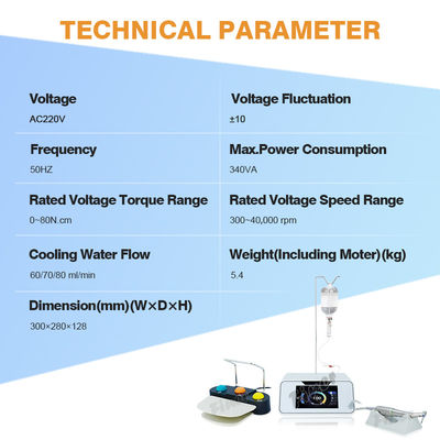 50Hz Motor Implan Bedah Gigi Dengan 20/1 Implan Contra Angle Handpiece