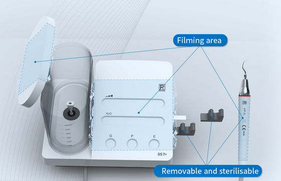 Gigi LED Ultrasonic Scaler Untuk Pemutih Gigi piezo scaler handpiece