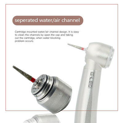 Unit Handpiece Gigi Bertenaga Turbin Dengan Lampu LED Generator