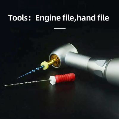Unit Handpiece Gigi Stainless 2.35mm Dengan Alat Kikir Tangan Kisaran Kecepatan 000rpm