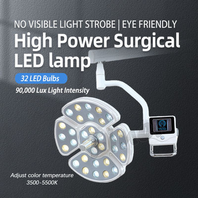 32 Buah Lampu LED Gigi Tabung Suhu Warna Dapat Disesuaikan Untuk Kenyamanan