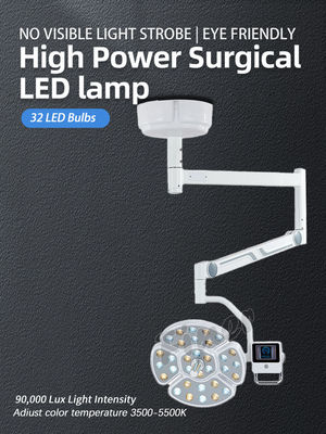 32 Buah Lampu LED Gigi Tabung Suhu Warna Dapat Disesuaikan Untuk Kenyamanan