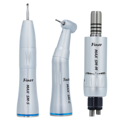 25000rpm Dental Handpiece Set Internal Air Spray Air Motor Contra Angle lurus