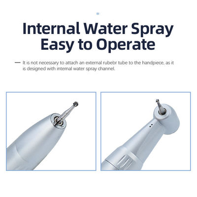 25000rpm Dental Handpiece Set Internal Air Spray Air Motor Contra Angle lurus