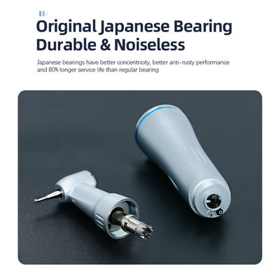 Turbin udara Kecepatan rendah Contra Angle Handpiece Gigi Dengan Semprotan Air Internal