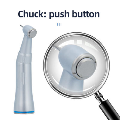 Turbin udara Kecepatan rendah Contra Angle Handpiece Gigi Dengan Semprotan Air Internal