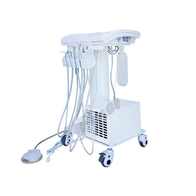 540W Foot Switch Unit Gigi Dengan Kompresor Udara Sedot Tiga Cara Jarum Suntik Handpiece Scaler