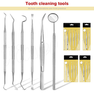 6pcs Alat Gigi Ortodontik Gigi Pembersihan Perawatan Mulut Alat Gigi Kit