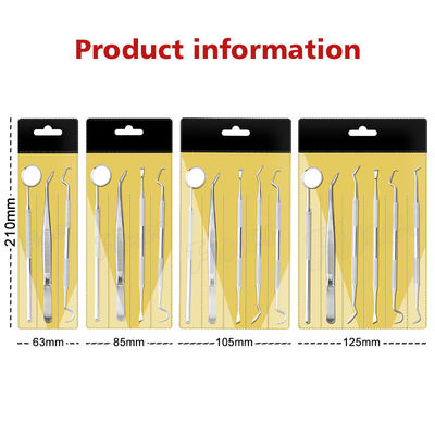 6pcs Alat Gigi Ortodontik Gigi Pembersihan Perawatan Mulut Alat Gigi Kit