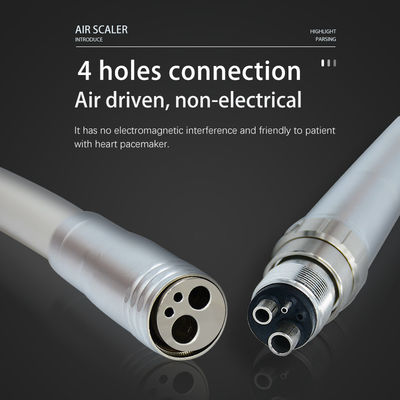 4 lubang gigi ultrasonik Scaler Udara gigi Sonic Handpiece Sonic Dental