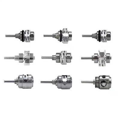 Metal Cartridge Gigi Kecepatan Tinggi Handpiece Air Turbine Rotor suku cadang