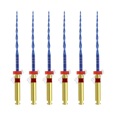 Panas Aktif Dental Rotary File Dental Endodontic Nikel Titanium Blue File