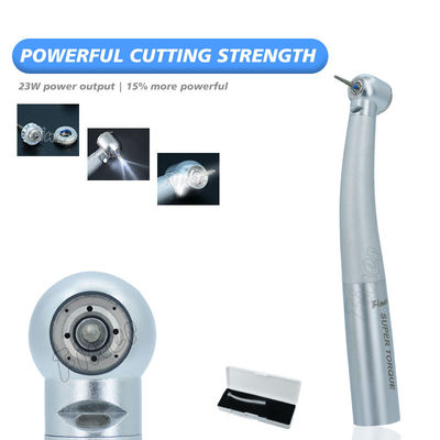 Turbine Quick Coupling Dental Handpiece Unit Serat optik Handpiece kecepatan tinggi