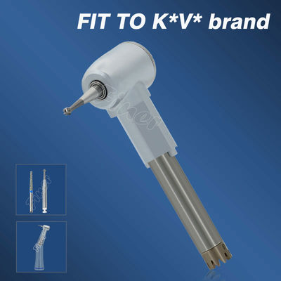 Bagian Handpiece Gigi Gigi Kecepatan Rendah Contra Angle Kepala Handpiece Tekan Tombol