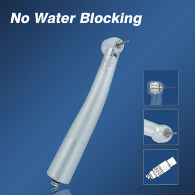 Handpiece Serat Optik Gigi Kecepatan Tinggi Dengan Quick Coupler Dental Triple Spray Air Turbine