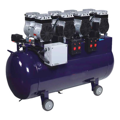 Silent Oil Free Dental Air Compressor Untuk Kursi Gigi Multiscene 1-To-5