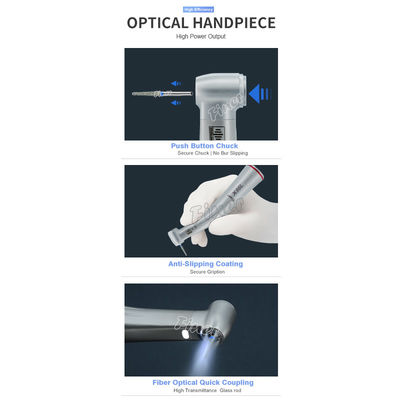 67dB Mikro Motor Handpiece Tork Tinggi Listrik 1/5 Handpiece Gigi