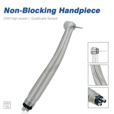 4 lubang Turbin Udara Gigi Cepat Handpiece Gigi Kecepatan Tinggi Handpiece