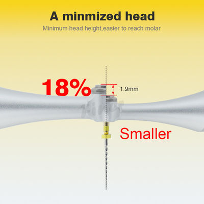 Dental 6 Untuk 1 Endodontic Kepala 6:1 Pengurangan Contra Angle Dental Endo Motor Spare Part
