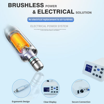 Electric Slow Speed Motor Dental Dengan 1:5 Meningkatkan Kecepatan Tinggi Handpiece Dental Micro Motor Unit