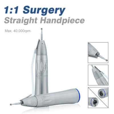 Implan Handpiece lurus Sinus Lift Bedah Handpiece Gigi Dengan Serat Optik