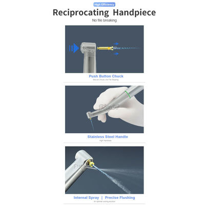 101 Contra Angle Reciprocating Endomotor Root Canal Treatment Endo Handpiece