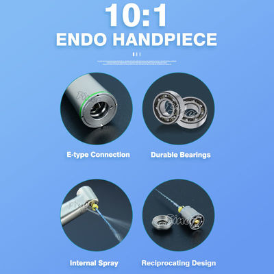 101 Contra Angle Reciprocating Endomotor Root Canal Treatment Endo Handpiece