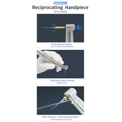 Pergantian Handpiece 10:1 Pengobatan Endodontik Dengan Serat Optik
